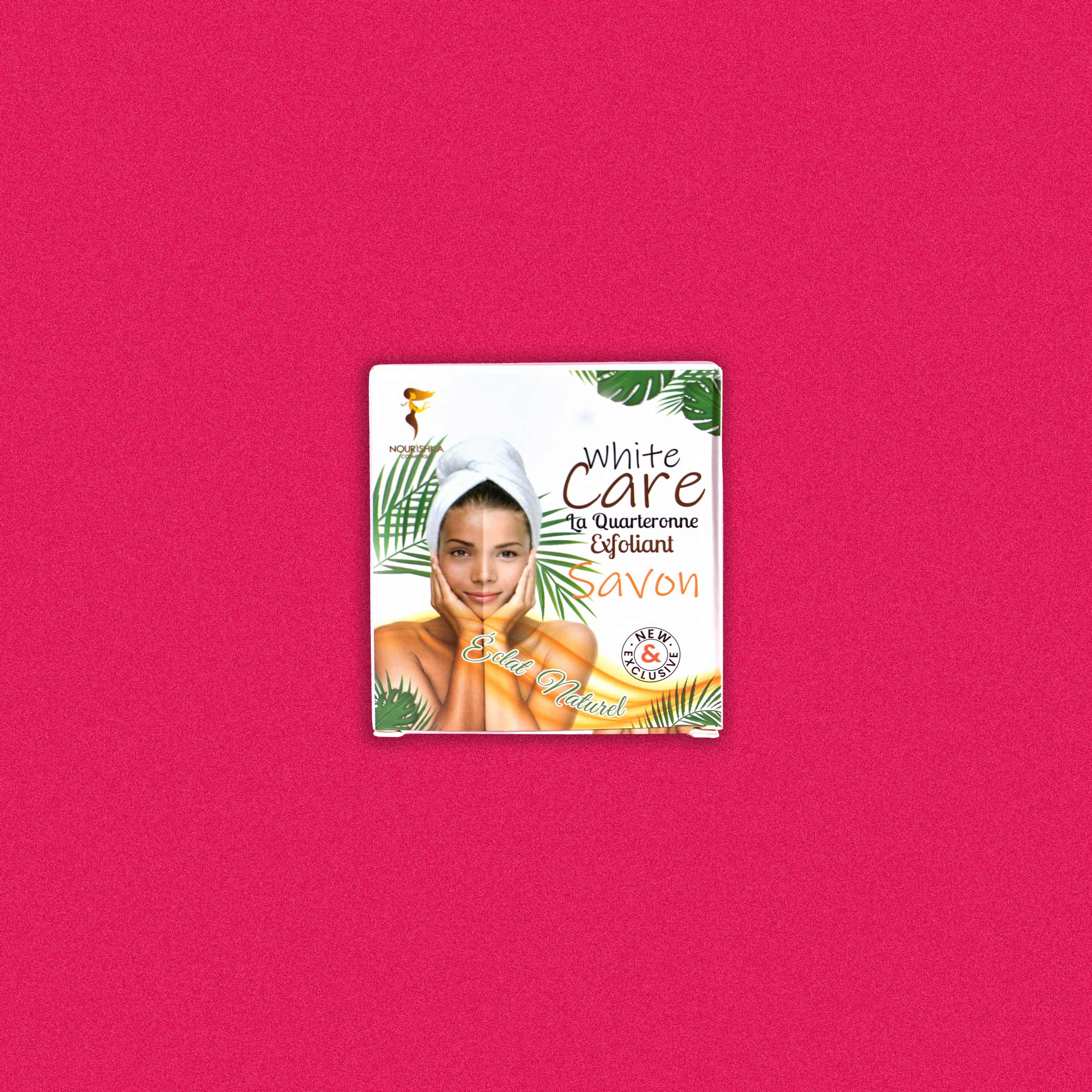 White care la quarteronne exfoliant savon